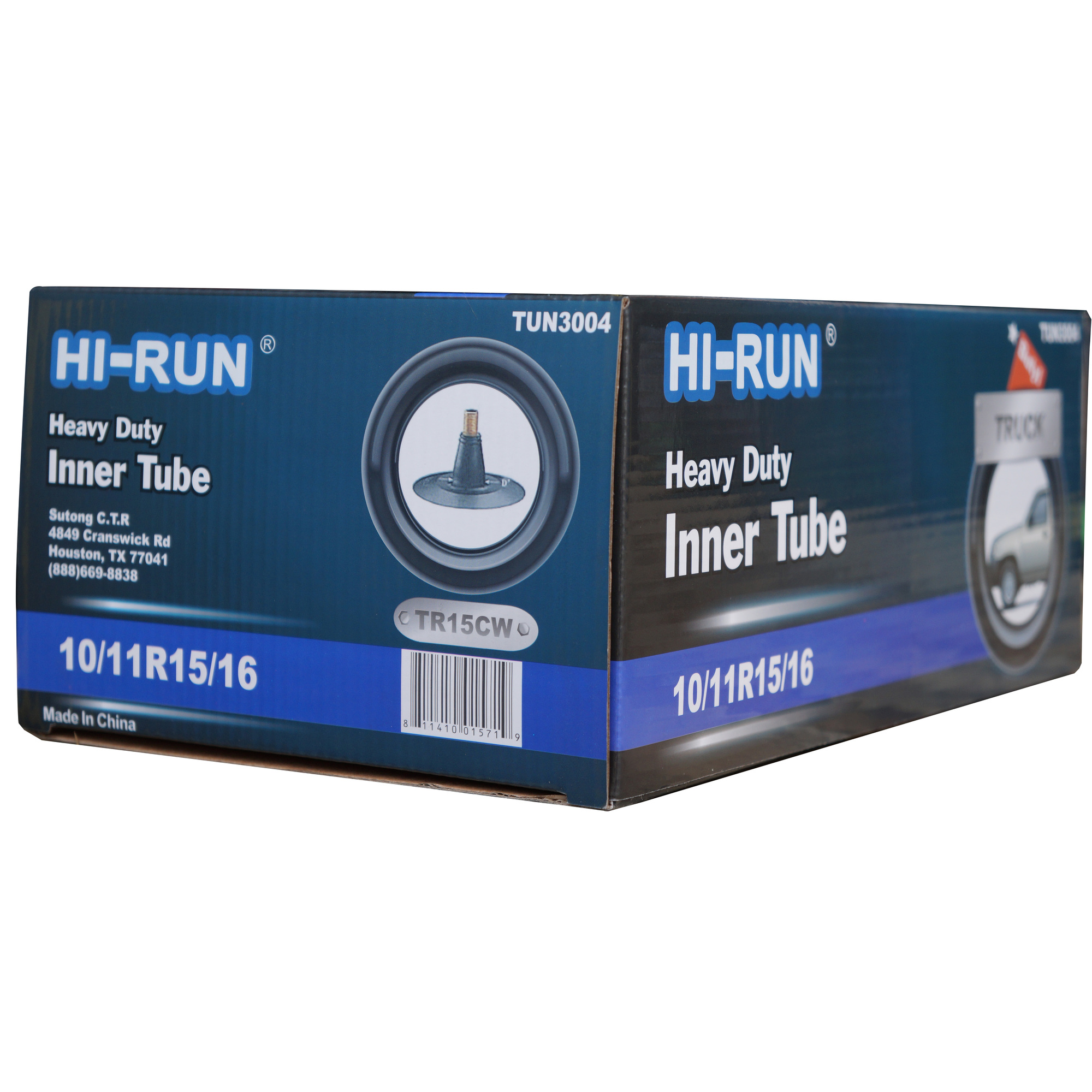 HI-RUN, Tube 10/11R15/16 (TR15CW) Light Truck, Fits Rim Size 15 in, Included (qty.) 1 Model# TUN3004